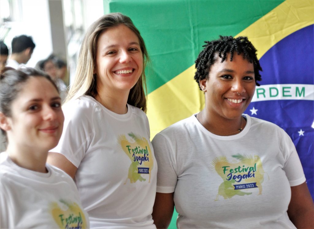 portrait d'élèves à la capoeira au festival 2023
