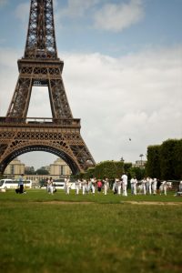 La Tour Eiffel, monument symbolique de la ville de Paris